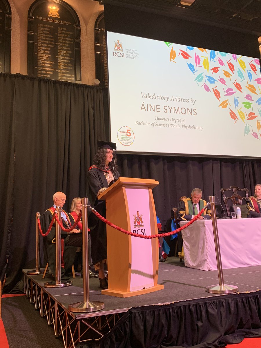 Massive congratulations to the Physio class of 2024, who graduated today! Valedictorian, Aine Symons did us all proud and along with her class, show us that the future of our profession is bright🎉 <a href="/_ISCP_/">ISCP</a>