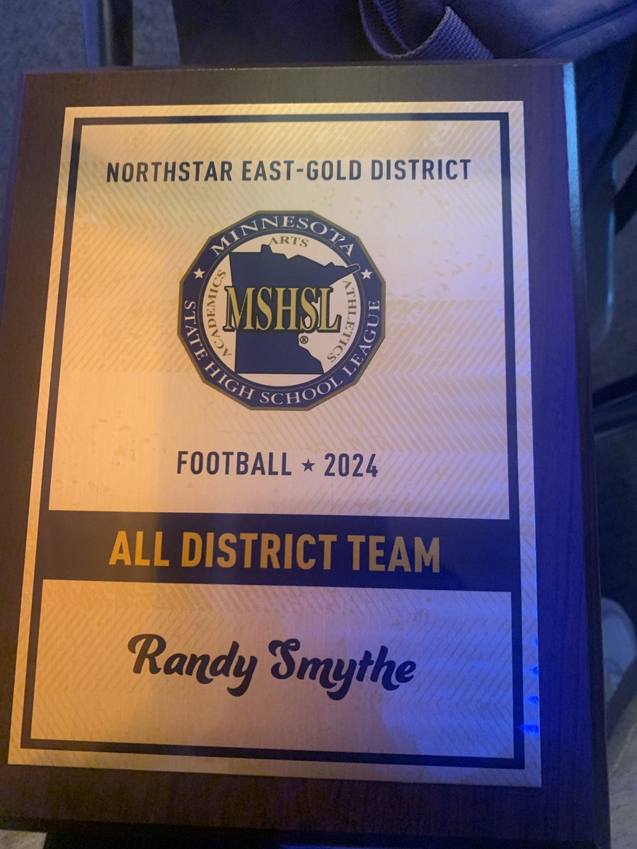 Randy Smythe (@showtimerandy_) on Twitter photo truly an honor to receive the all district award <a href="/cooperhawksFB/">Cooper Hawks FB</a> <a href="/PrepRedzoneMN/">Prep Redzone Minnesota</a> <a href="/AllenTrieu/">Allen Trieu</a> <a href="/77williehoward/">CoachWillieHoward</a> truly an honor to receive the all district award <a href="/cooperhawksFB/">Cooper Hawks FB</a> <a href="/PrepRedzoneMN/">Prep Redzone Minnesota</a> <a href="/AllenTrieu/">Allen Trieu</a> <a href="/77williehoward/">CoachWillieHoward</a>