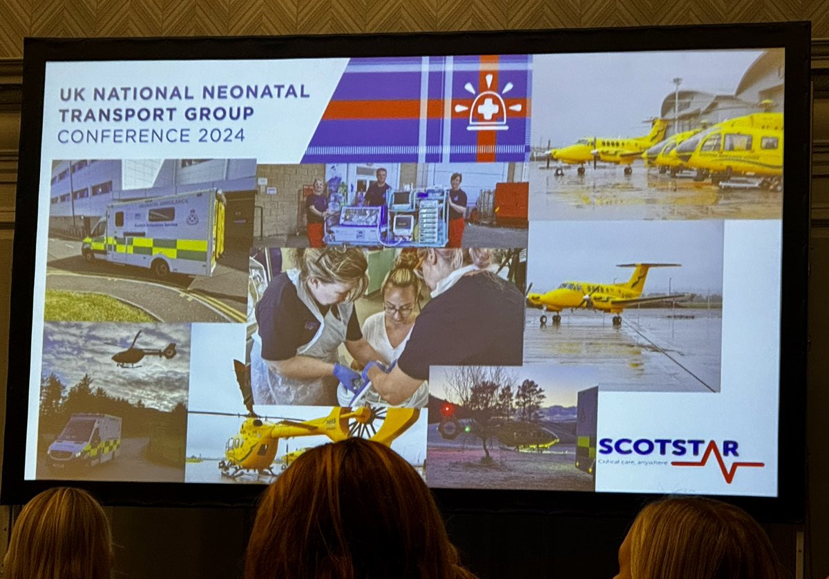 Fun day at the National Neonatal Transport Group Conference. Great to see and hear about some of the interesting work going on in this area.