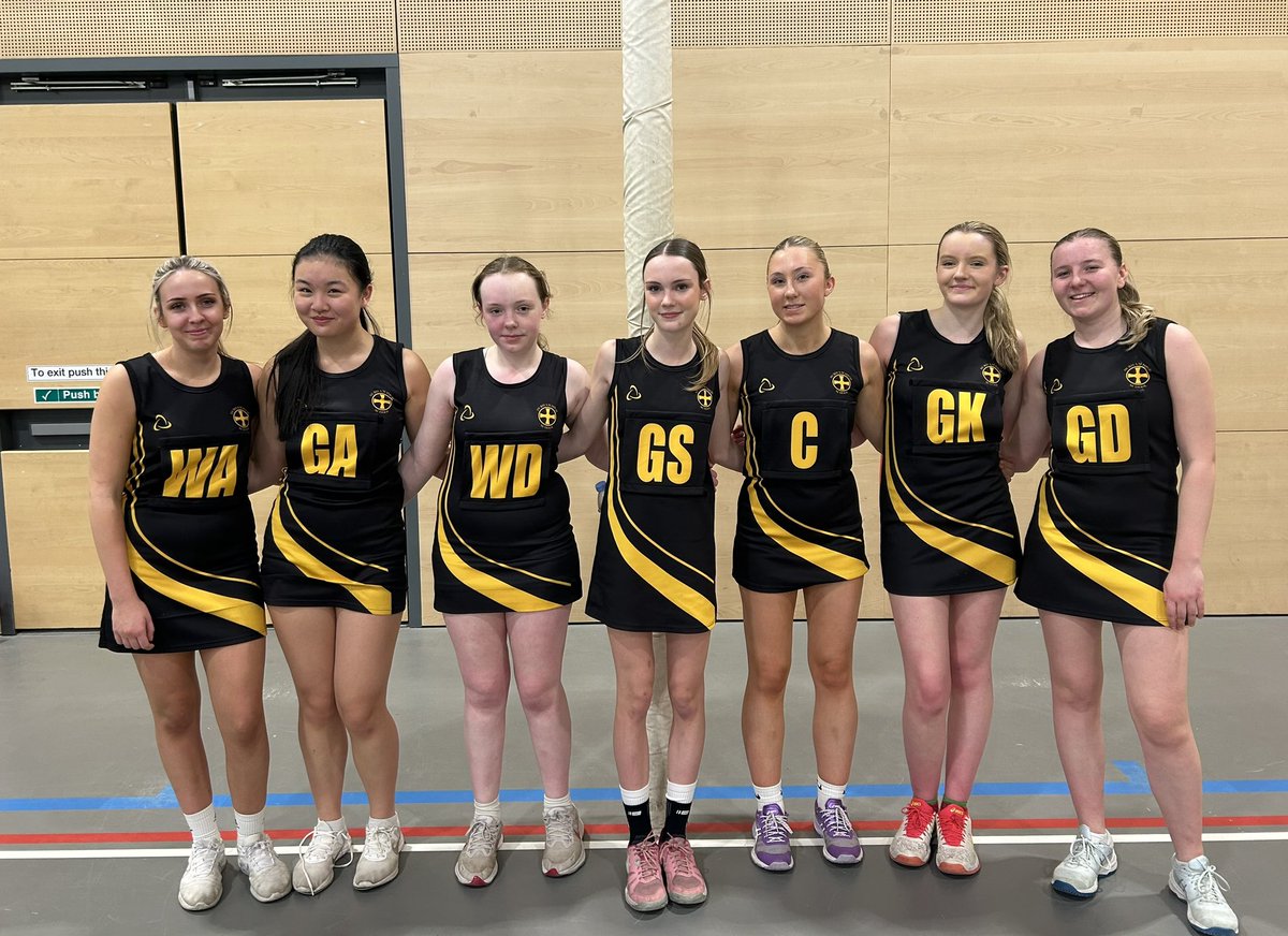 This U18 team demonstrated resilience and determination and worked their socks off at the County Schools’ Netball Tournament today. Great effort girls! #callingallgirls