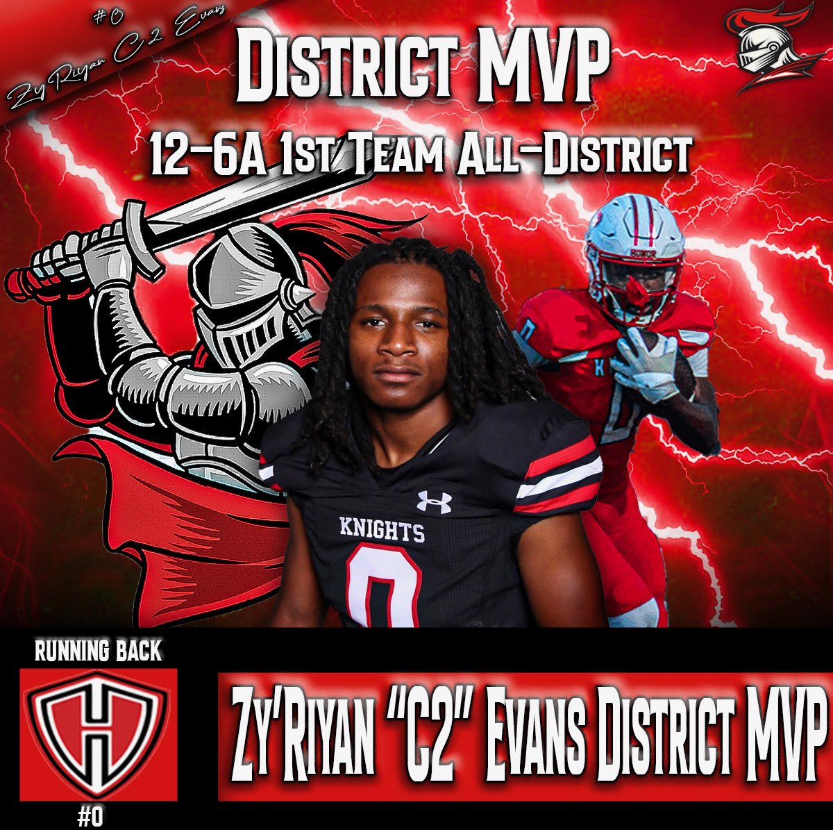 🏆2024 District 12-6A Champion🏆
*Unanimous District MVP

#0 Zi’Riyan “C2” Evans - RB
Class of 2025
🎥: hudl.com/profile/166248…

#RepTheShield 🛡️ #HonorHeights ⚔️
<a href="/KilleenISD_/">KISD Sports</a>