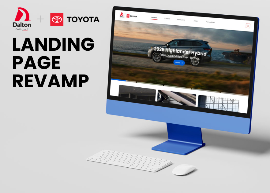 neneholic's tweet photo. 🚗✨ Check out our sleek Toyota landing page design, tailored for Mexico! 🇲🇽 Optimized for smooth navigation, vibrant visuals, and a seamless user experience. #ToyotaMexico #UXDesign #WebDesign https://t.co/RHAVEIX0vm