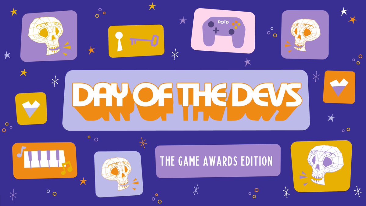 WE ARE REACHING UNPRECEDENTED LEVELS OF BEING SO BACK 

Day of the Devs: The Game Awards Edition returns on December 11th at 9 AM PT! 

Tune in for world premieres, first looks, deep dives, and more as we show you the latest 'n' greatest indie games. 

twitch.tv/thegameawards 😘