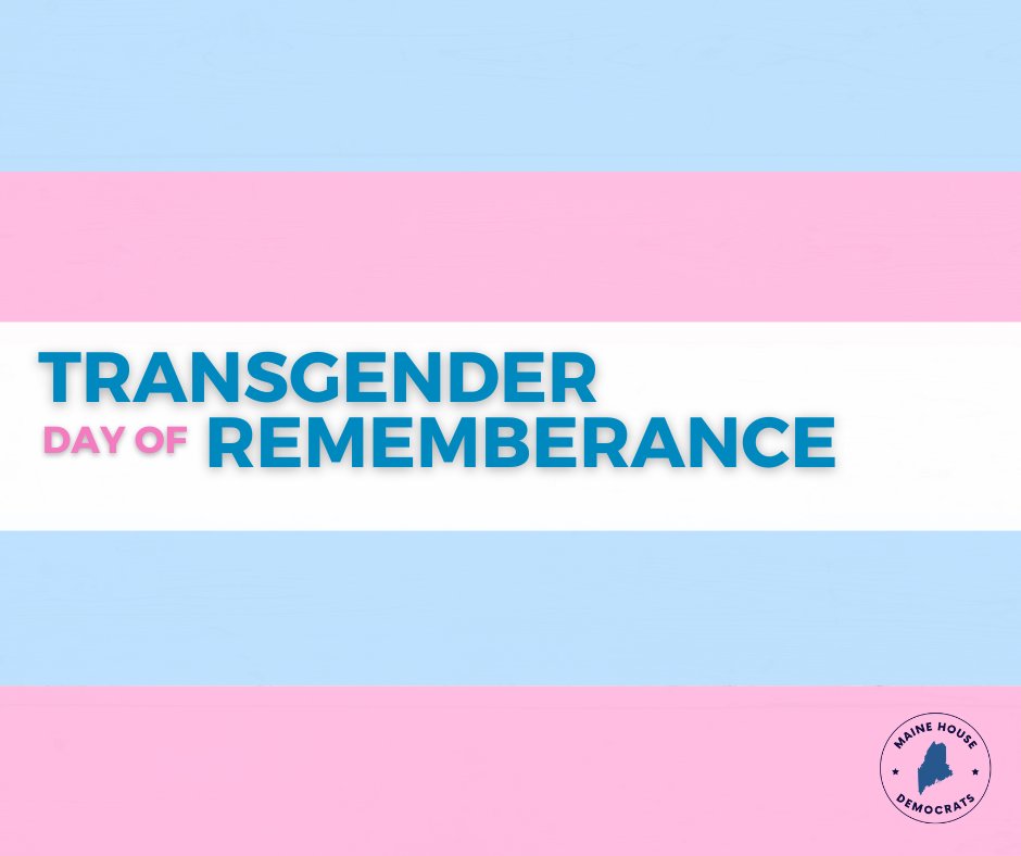 Today is Transgender Day of Remembrance – a day to recognize those who have lost their lives due to anti-trans violence.

It’s a time to recommit ourselves to standing up against hatred and bigotry, and continue fighting for a world where every person can live free from violence.