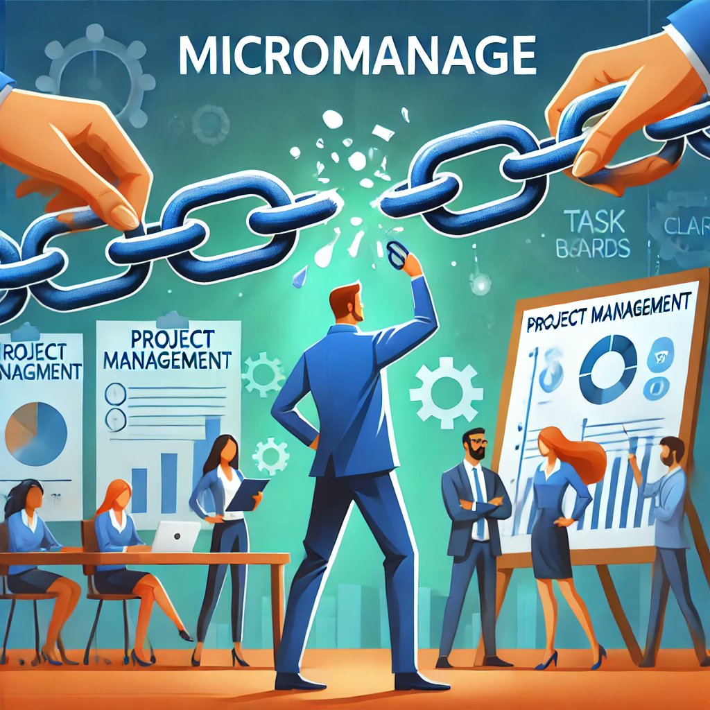 PM Myth: You need to micromanage to ensure success. ❌ Truth: Empowering your team with clear roles and autonomy leads to better results. What other PM myths have you heard? Let’s debunk them! 💡 #ProjectManagement #PMTips #ProjectManager