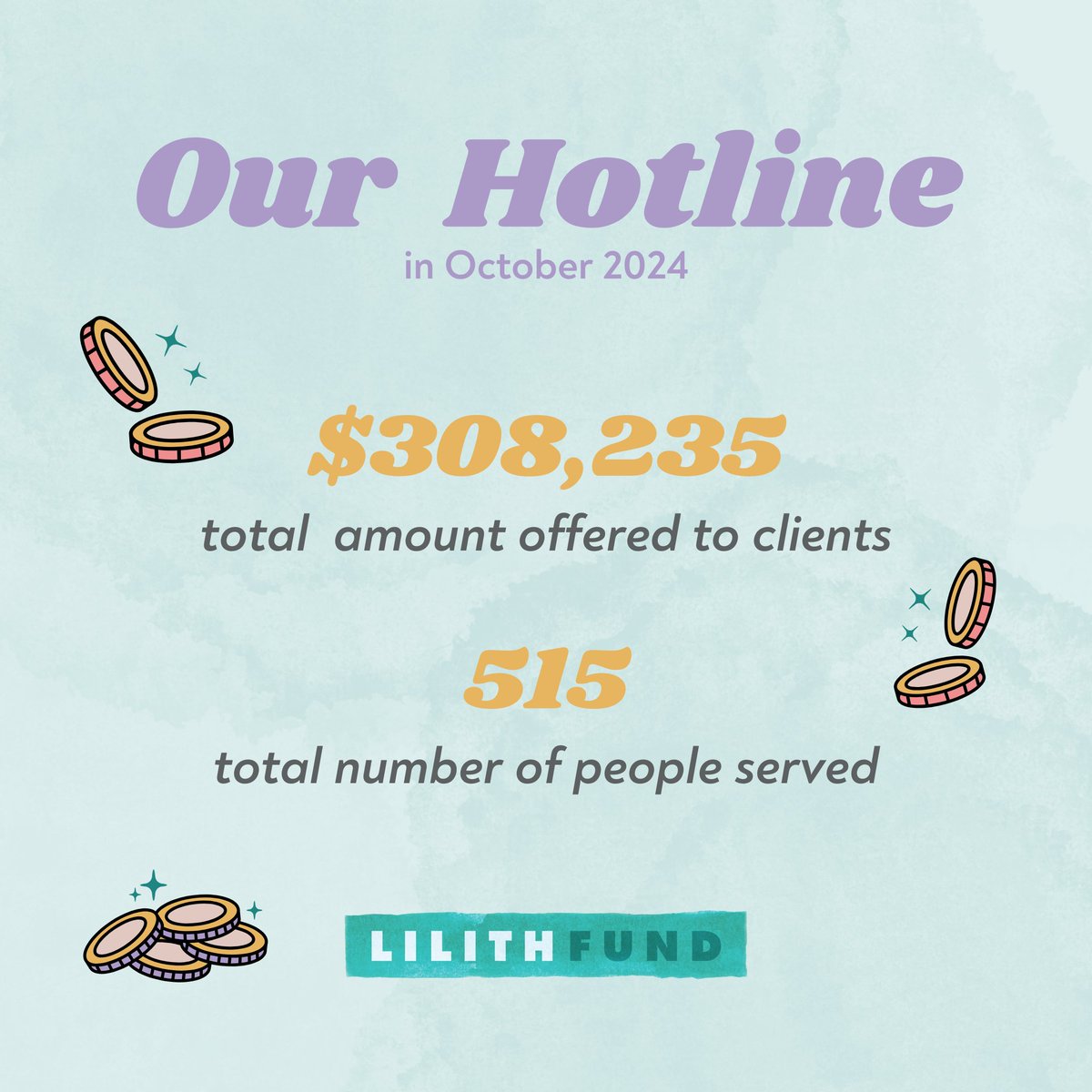 lilithfund's tweet photo. 💰 We fund abortions for Texans in states where abortion is legal. We help w ultrasounds, contraception + other repro healthcare

Go to https://t.co/9Zn1VkwI4r 🔗

🩷 $308,235 total offered to clients

🩷 515 total people served

🩷 $598 avg voucher https://t.co/ELqughUA0q