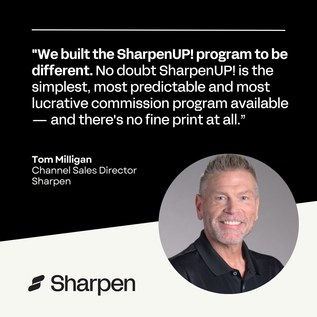 Sharpen was recently featured in <a href="/ChannelFutures/">Channel Futures</a> digital magazine about our new, unique, and highly lucrative partner program! It's a fresh take on traditional SPIFFS without all the BS. 😉 🤝 💵 

Read More (Slide 5 for Sharpen): lnkd.in/ghGJkghw