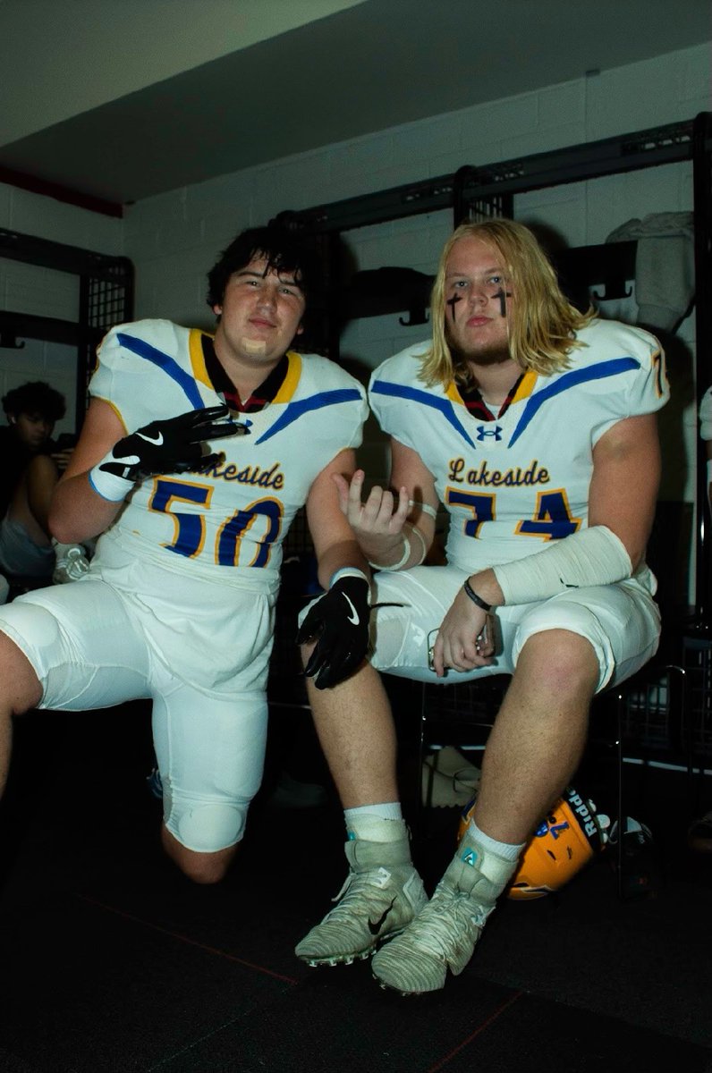 2026 Football Hogs commit Tucker Young <a href="/tuckeryoung74/">Tucker Young</a> (6-5, 295, left tackle, pictured on the right) &amp; 2026 Jagger Janske (right guard, pictured on the left) will lead Hot Springs Lakeside into Class 5A state playoffs 2nd round vs. Pulaski Robinson on Friday ...