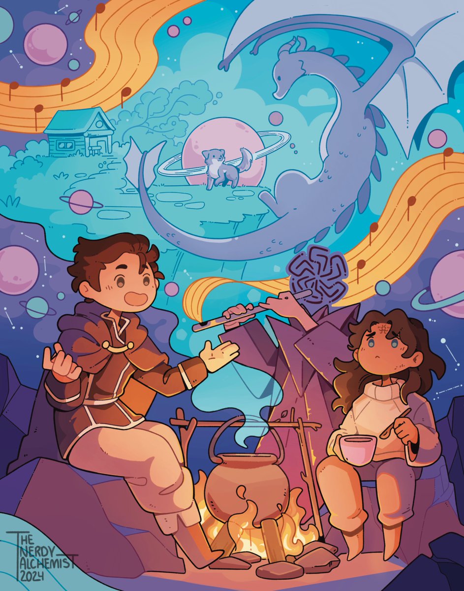 The Dog and the Dragon 
#StormlightArchive #cosmere