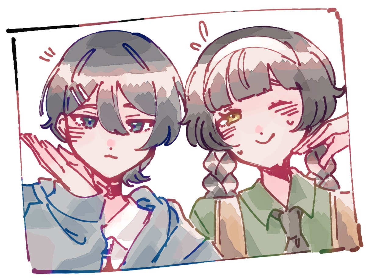 straw page 7? mela!! so so adorable !! like a doll, i want to squish her... thank you !! i'm happy to return the favor, too...