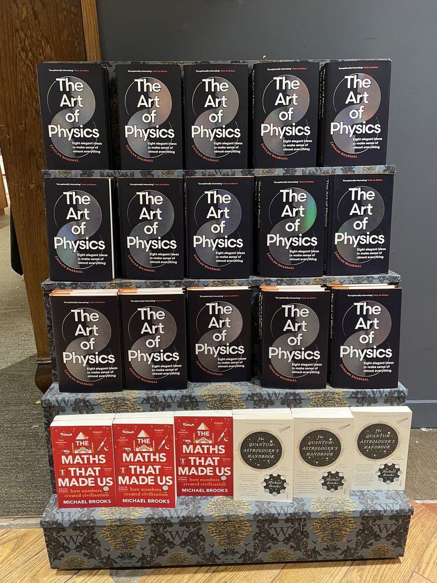 Ithaka Press (@ithakapress) on Twitter photo ‘How to prepare for a crisis - work LESS hard, not more. Physics tells us we need to retain ‘surge capacity’’A great launch event for <a href="/ZahaanBharmal/">Zahaan Bharmal</a>’s #TheArtofPhysics with <a href="/DrMichaelBrooks/">Michael Brooks</a> <a href="/gowerst_books/">Waterstones Gower Street</a> ‘How to prepare for a crisis - work LESS hard, not more. Physics tells us we need to retain ‘surge capacity’’A great launch event for <a href="/ZahaanBharmal/">Zahaan Bharmal</a>’s #TheArtofPhysics with <a href="/DrMichaelBrooks/">Michael Brooks</a> <a href="/gowerst_books/">Waterstones Gower Street</a>