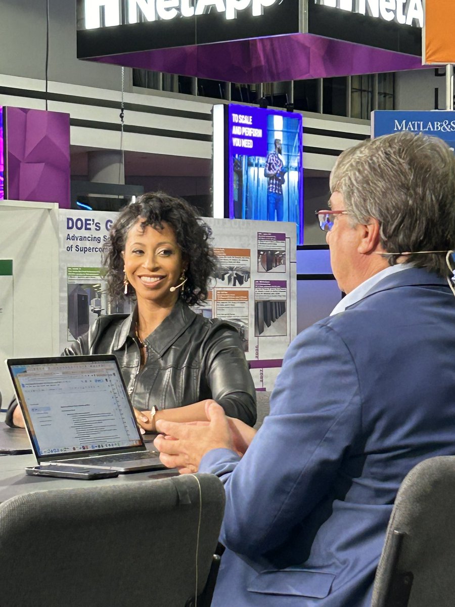 The amazing <a href="/KristenNicole2/">Kristen Nicole Martin</a> - one of the OGs of <a href="/SiliconANGLE/">SiliconANGLE</a> - Kristen Nicole Martin has known <a href="/furrier/">John Furrier</a> longer than I. It's been a gift to work with her for fifteen years...reviewing #SC24 w John on <a href="/theCUBE/">theCUBE</a>