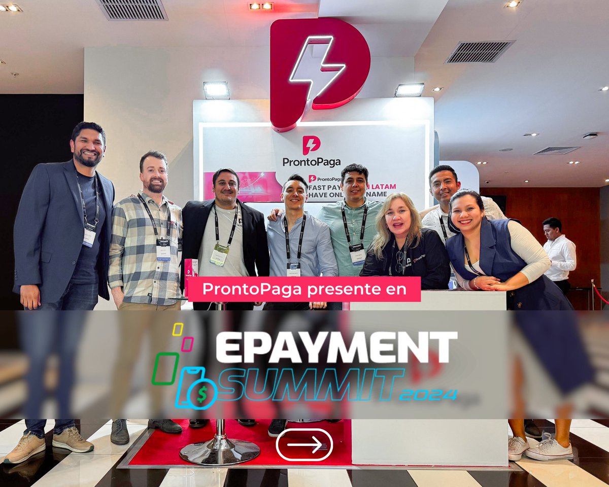 ProntoPaga's tweet photo. ¡Todo un éxito nuestra participación en el EPAYMENT SUMMIT 2024! 🙌✨

Vivimos una experiencia increíble en este evento organizado por @capeceperu , donde pudimos compartir nuestra visión sobre el futuro de los pagos digitales en el Perú. https://t.co/NX7aoIiHZF