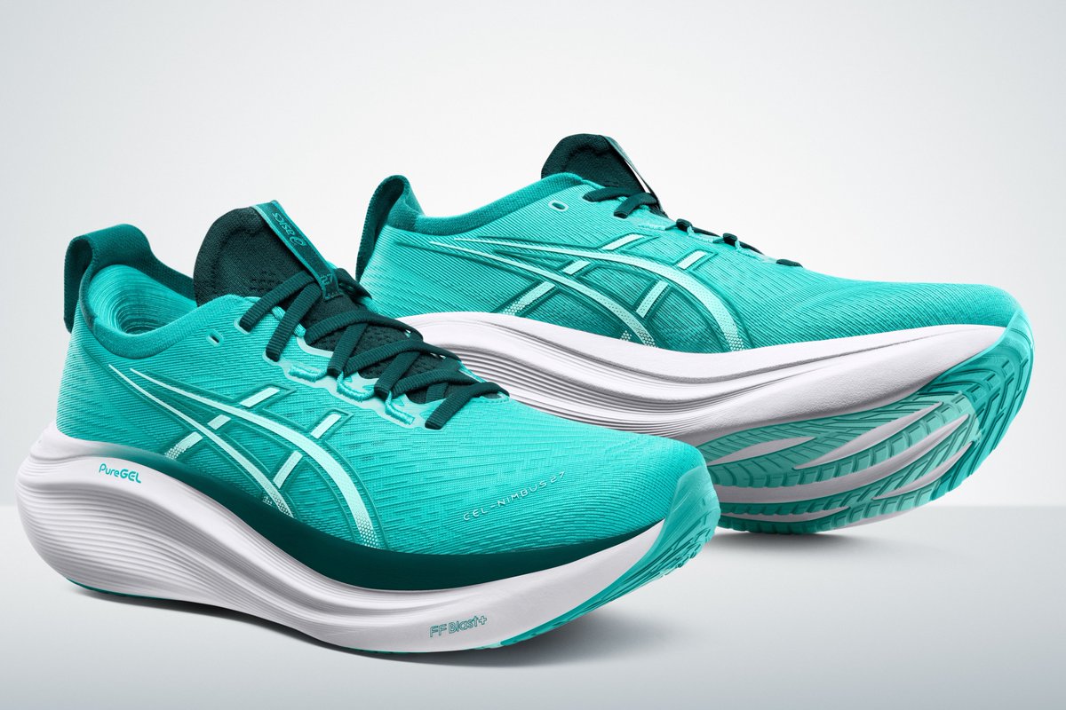 CutiePlusJP's tweet photo. ASICS GEL-NIMBUS 27

The shoe continues to use FF BLAST PLUS ECO cushioning instead of the latest FF BLAST Max Foam. 最新の素材FF BLAST Maxの搭載を期待していたのに。

It will be available on 15 January 2025 for 200 EURO.

#asics #nimbus #nimbus27 #running https://t.co/YP5fg2y7zP