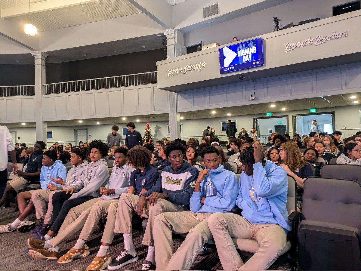 Early signings are still going for Northeast Florida. <a href="/UCChristians/">University Christian</a> getting set for a Wednesday afternoon event.
