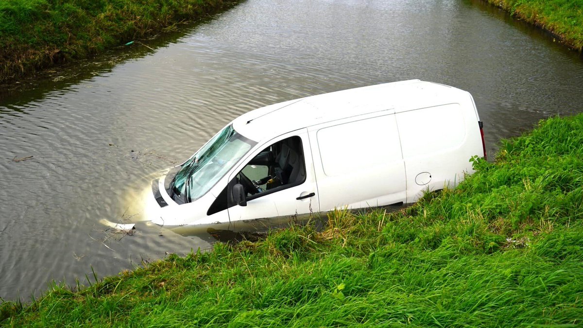 Ongelukken door hagelbuien in de regio