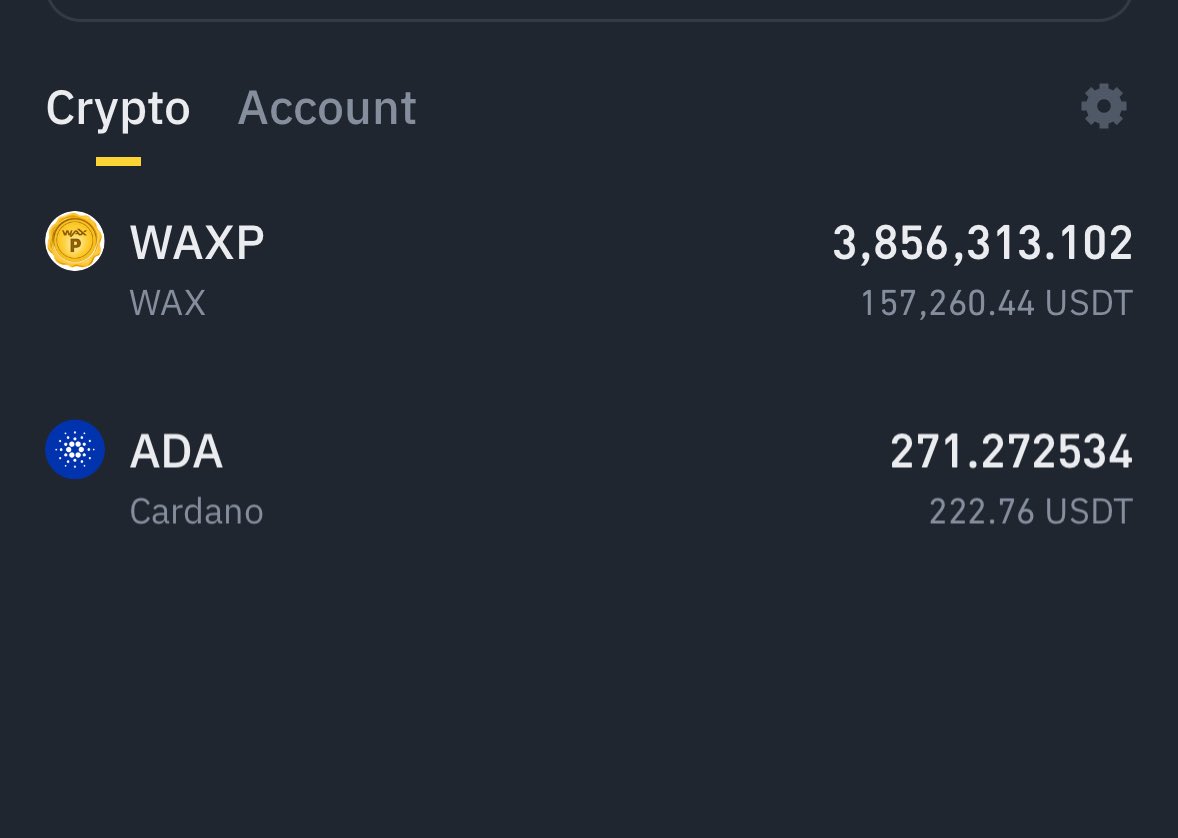 TokyoNFTS's tweet photo. Just closed my $doge position with $120k in profit. Going to take all profits and take it to $WAXP potentially soaring this upcoming alt season. You saw it here first. https://t.co/sg4OnJWTzs