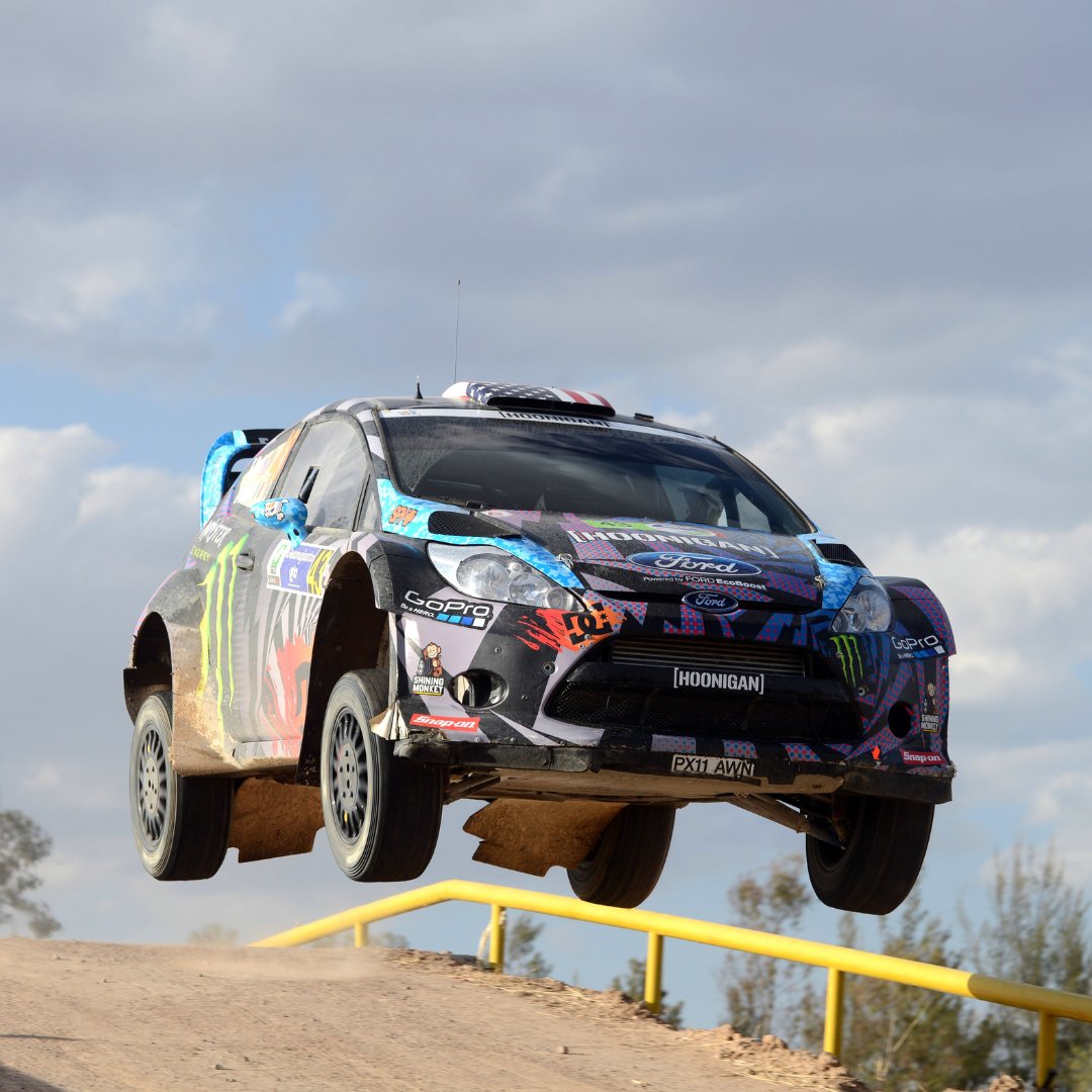 GoodwoodRRC's tweet photo. On this day in 1967, the American rally driver Ken Block was born. Block began his rallying career in 2005 and went on to form the Hoonigan Racing Division at the beginning of 2010 as a platform for him to compete at world championship level. He was the ‘Head Hoonigan in Charge’. He competed in Rally America, RallyCross and a total of 6 seasons of the World Rally Championship. Block has a special place in the hearts of Goodwood as we saw him on the #FOS Hill a few times during his career, bringing most of his mad creations and leaving audiences awestruck at the spectacle of his balletic performances. #kb43ver