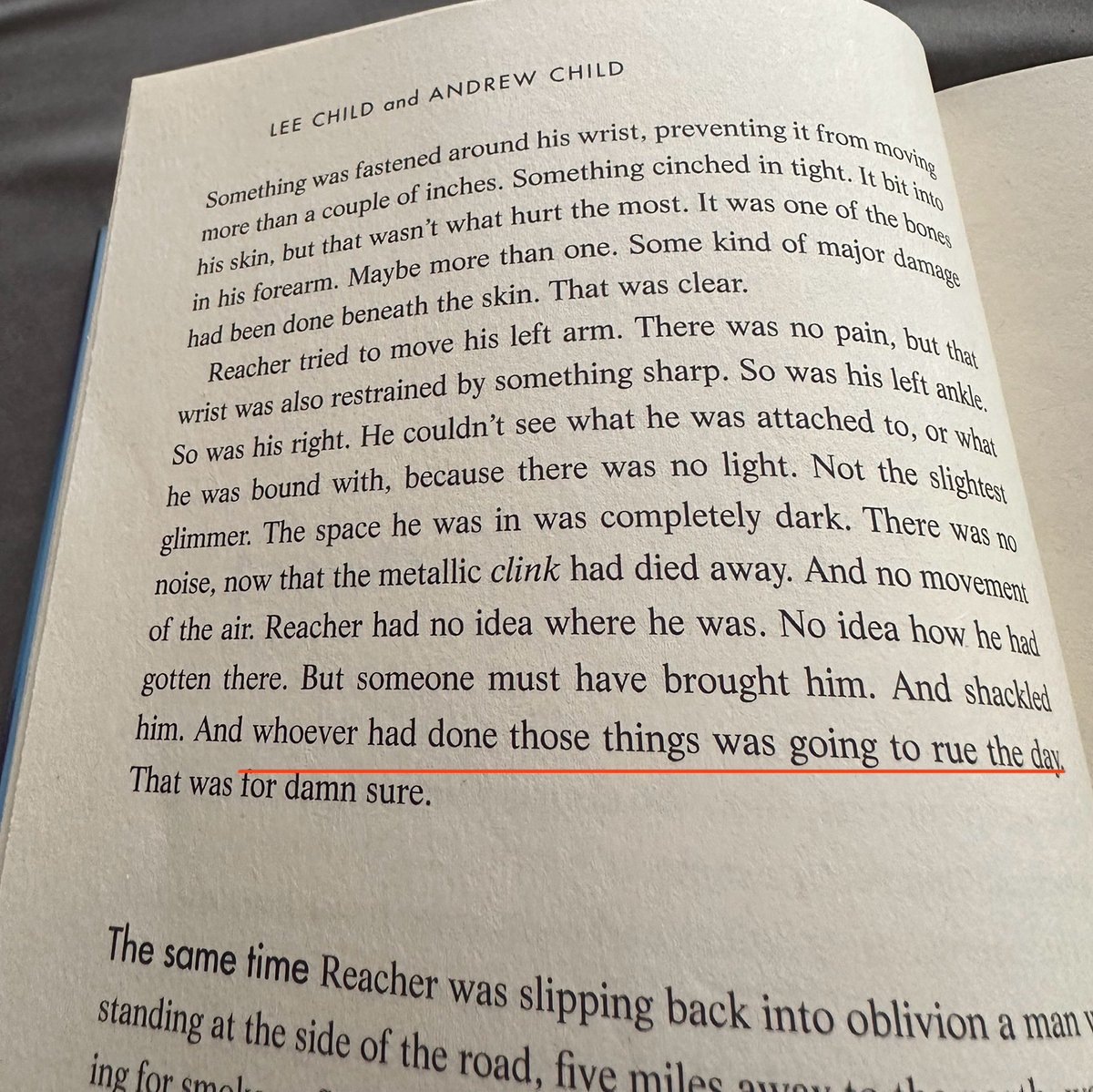 Here we go again!!!! Thanks <a href="/LeeChildReacher/">Jack Reacher Books</a> <a href="/Andrew_Grant/">Andrew Grant</a>