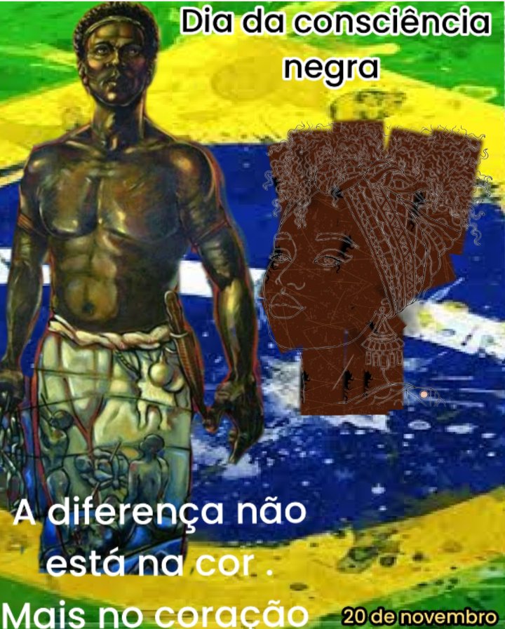 jesspalominha25's tweet photo. A cor da pele não deve ser atributo de julgamento ou indiferença; até porque o sangue e o brilho no olhar é o mesmo para todas as raças e classes sociais. Dia da consciência negra #racismoaquinao 😍 https://t.co/Z06jW8gkSA