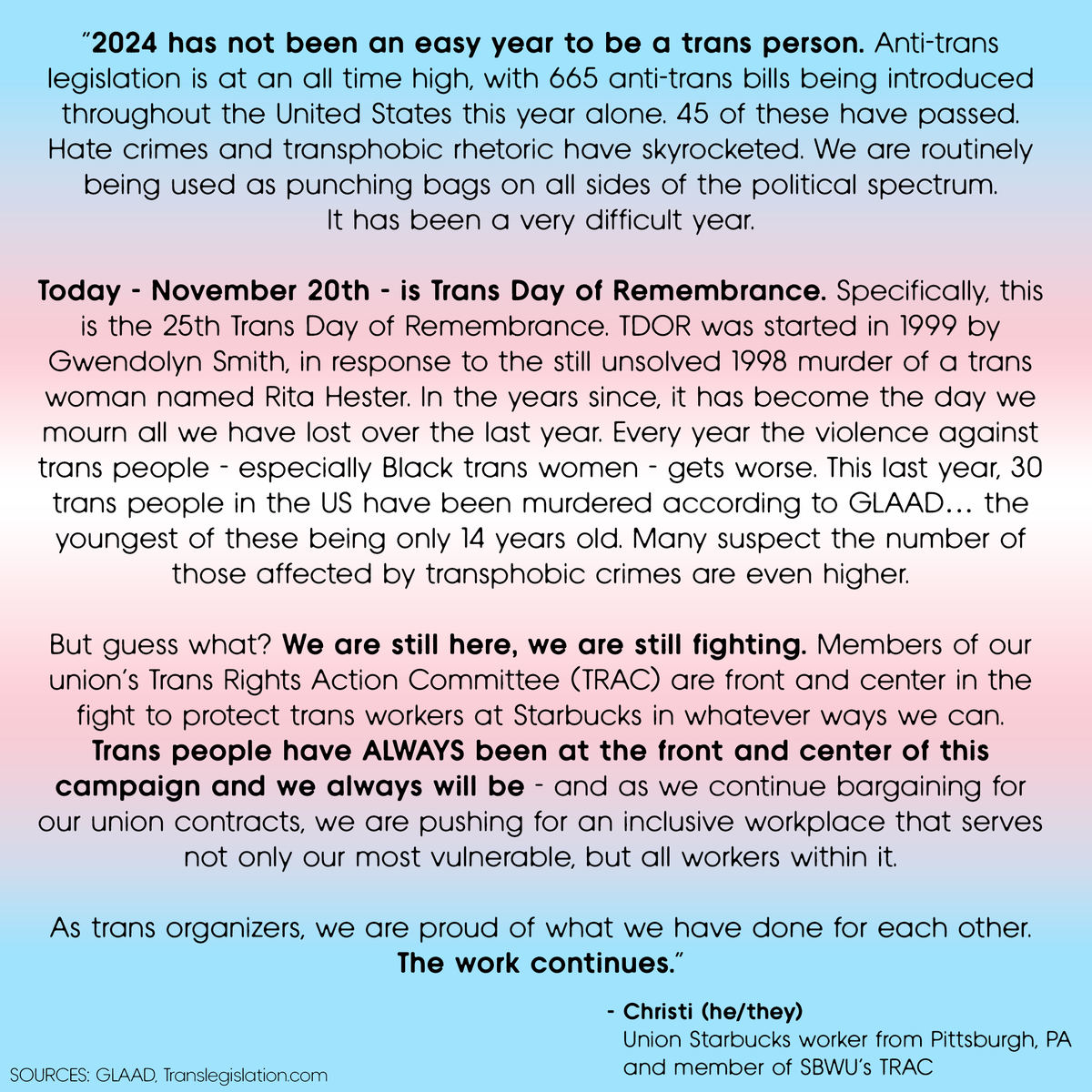 Starbucks Workers United tweet media