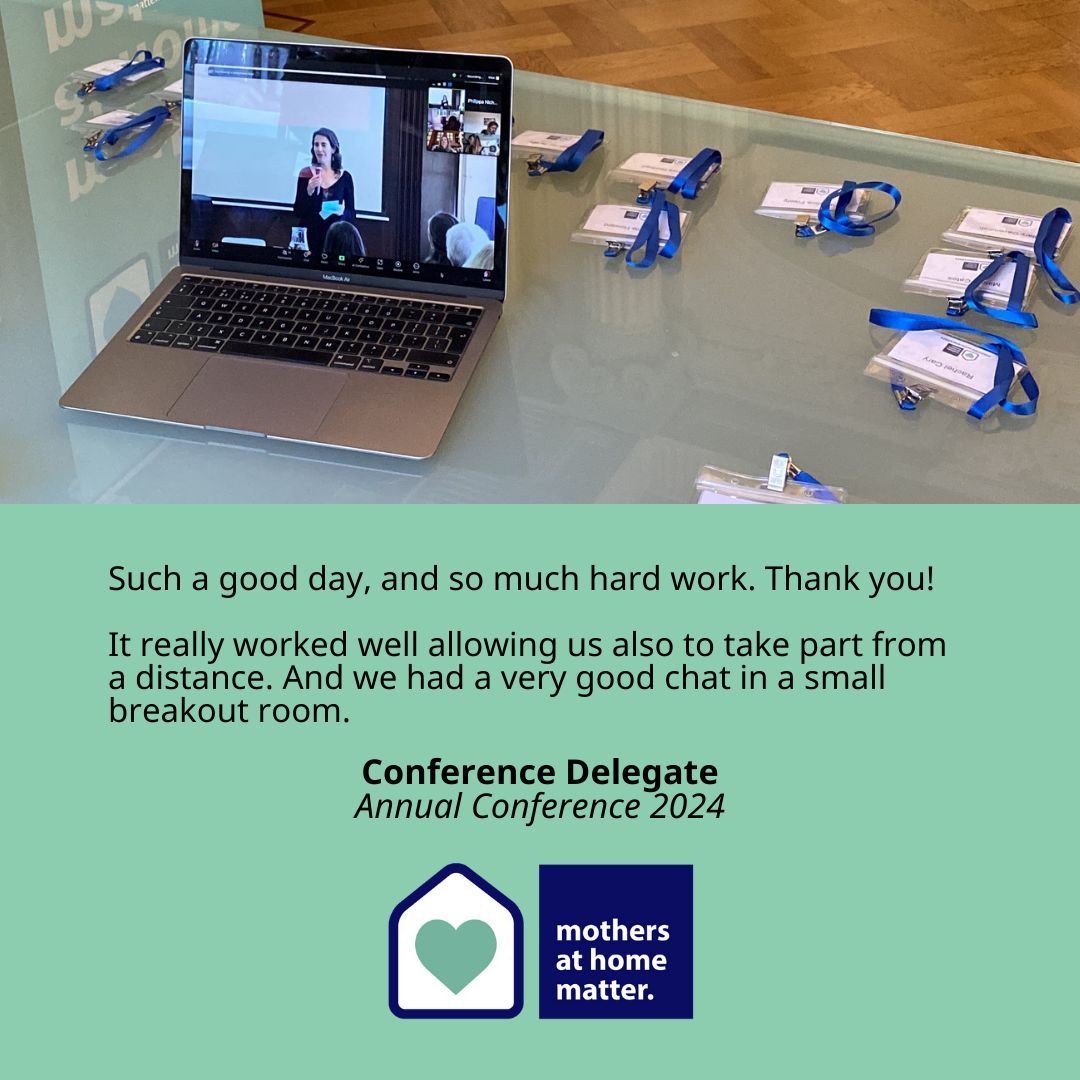 Thank you to all who came to our conference last week: speakers, volunteer team and delegates - all both in person in London and online. #mahmconference2024 #familypolicy #mothers #careeconomy #childcare