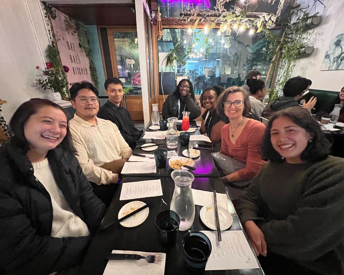 StanfordReach's tweet image. While at @ABRCMS we had a joint dinner at Bae Bae’s with Stanford REACH and @UCSF_Propel!
.
.
.
#PathwayPrograms #postbac #postbacc #postbacjourney #ABRCMS2024 #StanfordREACH