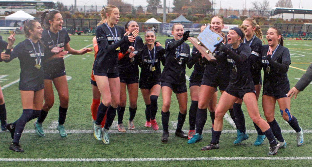 MilesVance1's tweet photo. Wilsonville girls soccer rebuilds - and wins - again. The Wildcats come back strong to win their fourth straight 5A title. Read it here - https://t.co/FhCbgzGCjc https://t.co/tCz45QFEVr