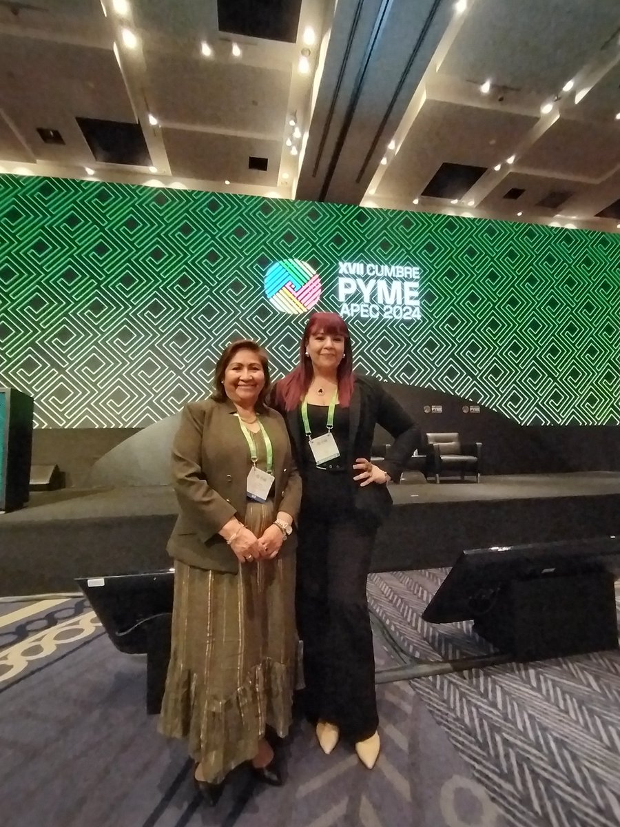 GisselaLC's tweet photo. XVI Cumbre PYME APEC 2024 
@comexperu @abp_bodegasperu @ChoquehuancaAna  #CumbrePymeApec #Peru https://t.co/h1DCesGzAh
