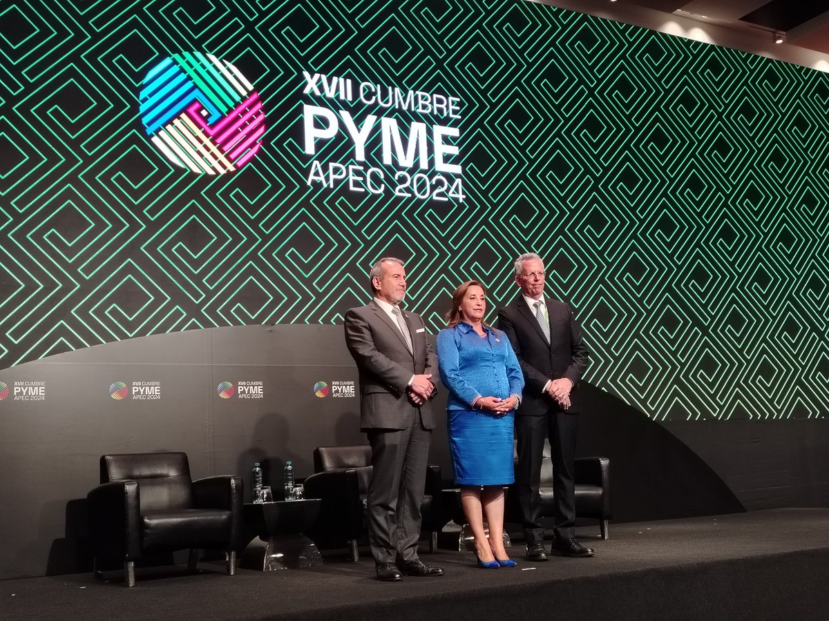GisselaLC's tweet photo. XVI Cumbre PYME APEC 2024 
@comexperu @abp_bodegasperu @ChoquehuancaAna  #CumbrePymeApec #Peru https://t.co/h1DCesGzAh