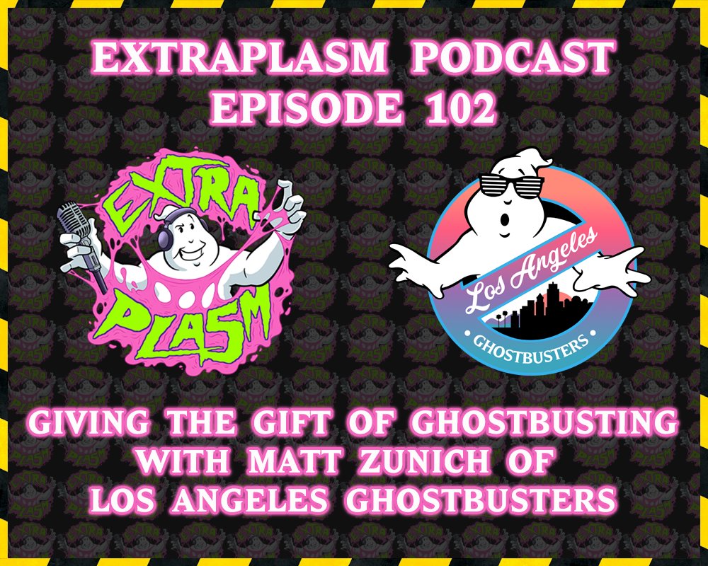 extraplasm (@extraplasm) on Twitter photo Episode 102 of <a href="/extraplasm/">extraplasm</a> is out on podcast platforms now & features Matt Zunich of the Los Angeles <a href="/Ghostbusters/">Ghostbusters</a>, discussing their continued partnership helping kids in hospitals with <a href="/StarlightUS/">starlightUS</a> , <a href="/LuskinOIC/">LuskinOIC</a> & more! Plus find out about the most recent #ghostbusters headlines! Episode 102 of <a href="/extraplasm/">extraplasm</a> is out on podcast platforms now & features Matt Zunich of the Los Angeles <a href="/Ghostbusters/">Ghostbusters</a>, discussing their continued partnership helping kids in hospitals with <a href="/StarlightUS/">starlightUS</a> , <a href="/LuskinOIC/">LuskinOIC</a> & more! Plus find out about the most recent #ghostbusters headlines!