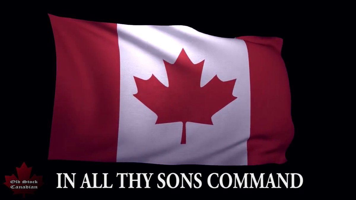 O'CANADA

If you sing 'In all of us command', you are NOT a serious person &amp; deserve a punch right in the smacker.

IN ALL THY SONS COMMAND.
