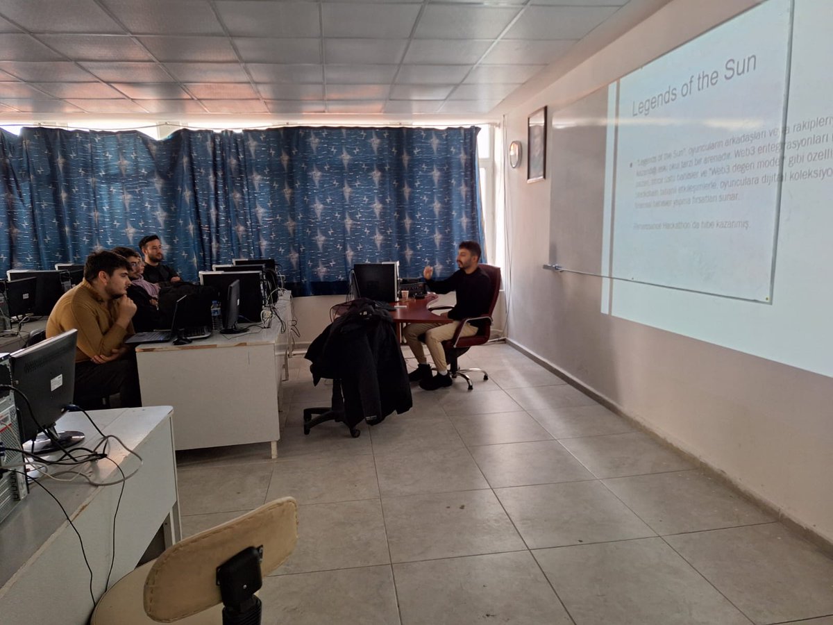 Sivas Solana-Blockchain eğitimlerimize devam ediyoruz.
Hackathon süreçlerine hazırlanmaya son gaz devam.
<a href="/solana/">Solana</a> <a href="/SuperteamTR/">Superteam Turkey</a> <a href="/superteam/">Superteam</a>