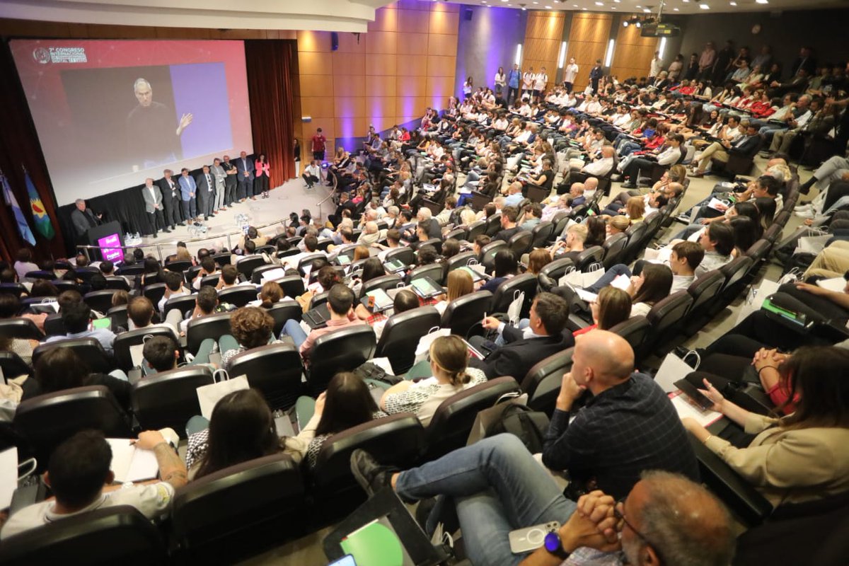 Hoy apertura del 7º Congreso Internacional de Transformación Digital. Con la participación de autoridades de entidades gremiales y universidades organizadoras.