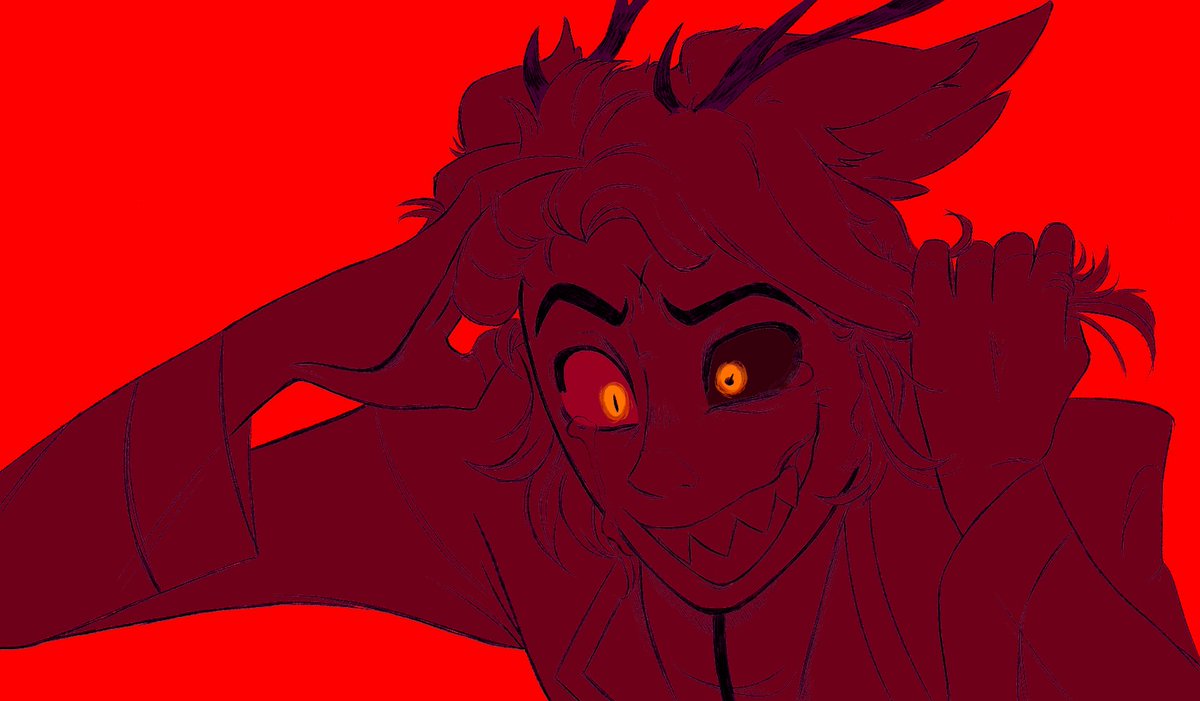 He js like me fr #AlastorHazbinHotel #alastorfanart #breakdown