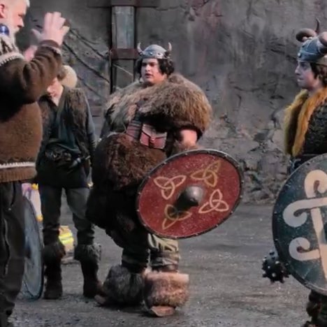 DiscussingFilm's tweet photo. First look at Julian Dennison as Fishlegs in the live-action ‘HOW TO TRAIN YOUR DRAGON’ remake. https://t.co/NfGTsdz4wL