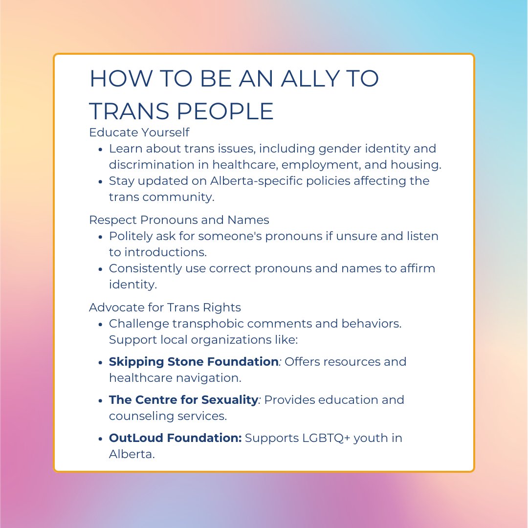 This #TransgenderDayOfRemembrance &amp; #TransAwarenessWeek, we honor lives lost to transphobic violence and highlight how to create a more inclusive future. Learn more via the link in our bio. 🌈 #TDOR #TransRights