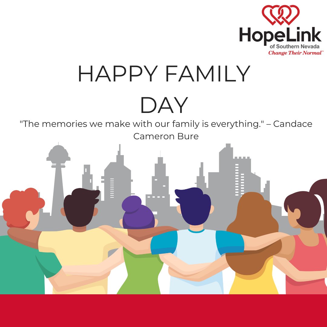 Happy Family Day to you and your Family from HopeLink of Southern Nevada!