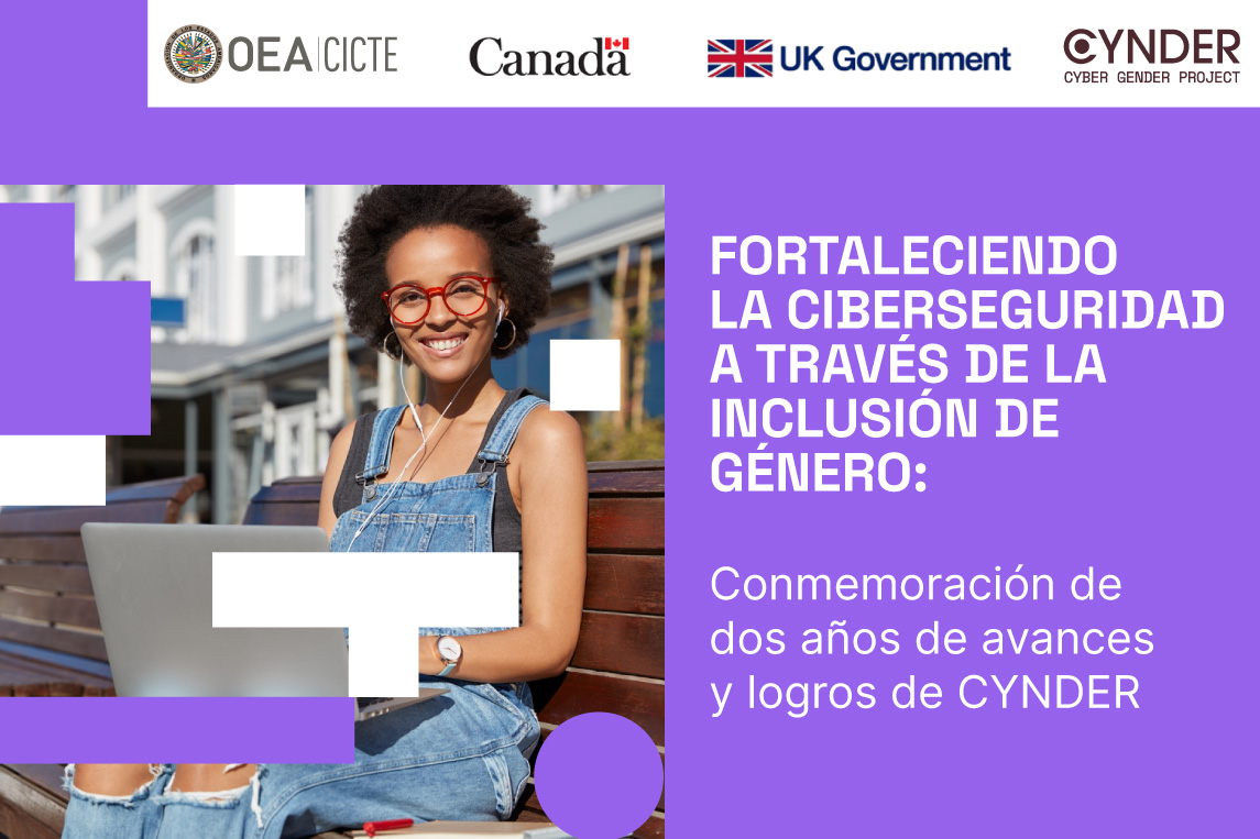 OEA_Cyber's tweet photo. Este viernes 22 de noviembre conéctate a nuestro webinar y celebra con nosotras el segundo aniversario de nuestro proyecto #CYNDER

Contaremos con @aatreppel, @KerryAnn_Cyber, @ConfidenceStaveley, @PriyankaChatterjee, Kelly Anderson @GAC_Corporate, Aisha Simon @FCDOGovUK y muchas más expertas y ponentes para hablar sobre empoderamiento femenino en #Ciberseguridad 👩‍💻👩‍💻👩‍💻

Más info y registro👇
https://t.co/atMSRL666h