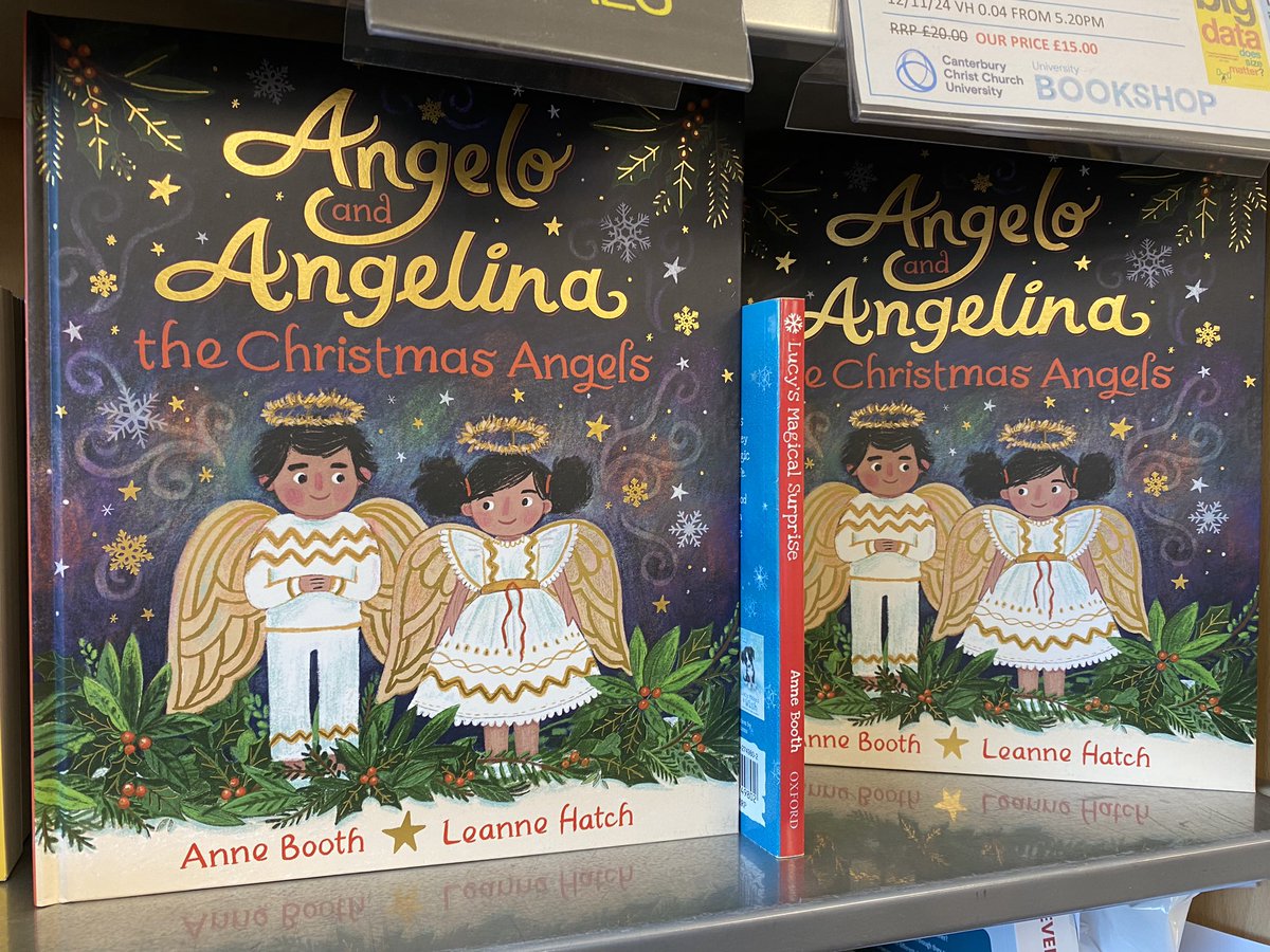 University Bookshop (@cccubookshop) on Twitter photo Angelo & Angelina, the Christmas Angels is a truly beautiful book, and a perfect Christmas story - written by <a href="/Bridgeanne/">Anne Booth 💙</a> one of our former <a href="/CanterburyCCUni/">Canterbury Christ Church University</a> <a href="/writing_at_CCCU/">CreativeWriting CCCU</a> MA graduates Angelo & Angelina, the Christmas Angels is a truly beautiful book, and a perfect Christmas story - written by <a href="/Bridgeanne/">Anne Booth 💙</a> one of our former <a href="/CanterburyCCUni/">Canterbury Christ Church University</a> <a href="/writing_at_CCCU/">CreativeWriting CCCU</a> MA graduates