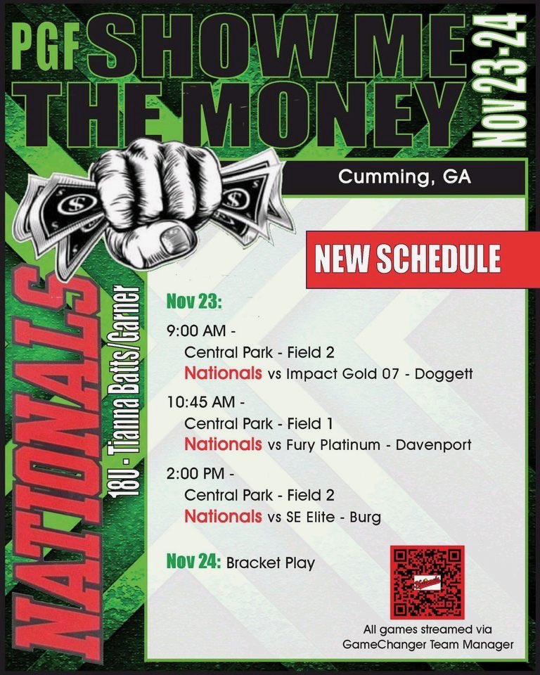 Ready to wrap up our fall season in Cumming, GA!! See y’all there!!@T_Batts3 <a href="/NationalsCC/">Nationals Fastpitch Team</a> <a href="/tt_elizabeth03/">Tianna</a>