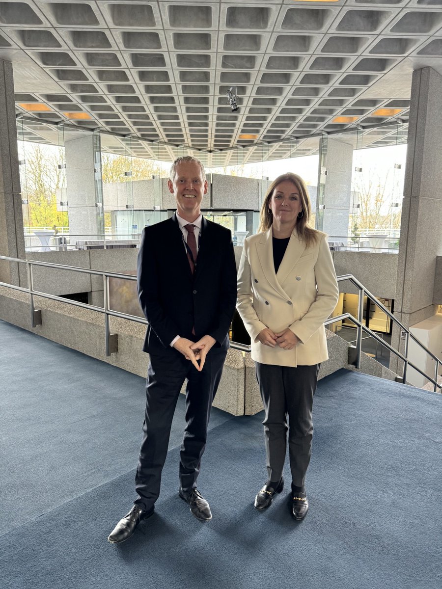 Thank you <a href="/AMcDowell/">Andrew McDowell</a> and <a href="/EIB/">European Investment Bank</a> colleagues for the inspiring conversation today. Our collaboration in #Ukraine and across the region highlights the strong complementarity, driving impact at the local level.