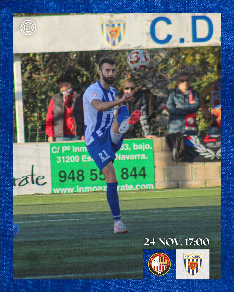 CD_Izarra's tweet photo. ⚽ Jornada 13

🆚 SD Logroñés
🏟️ Las Gaunas
⏰ Domingo 17:00

#SDLIzarra https://t.co/u0Gtvyc9hl