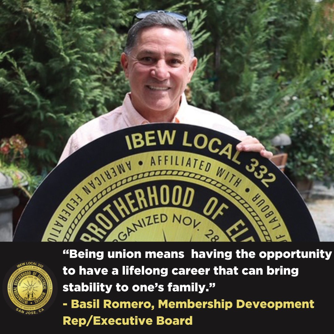 Basil Romero is a business rep, head dispatcher, member development to organize new members, and sits on the executive board.
Learn more about Basil and your other Local 332 reps here: ibew332.org/newsletter/fal…