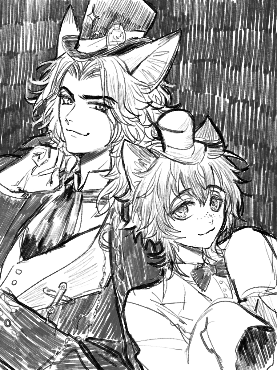 らく描き🐱🦊

#twstファンアート 