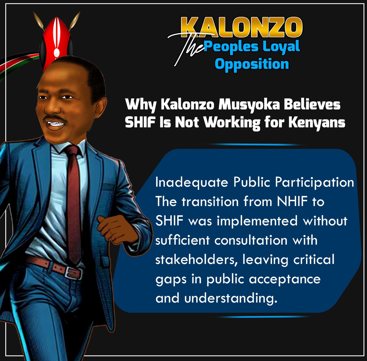 TheWiperParty's tweet photo. The many reasons why SHA/SHIF is an uncomfortable and unnecessary burden to Kenyans.
And why @skmusyoka is the @officialskmusyoka is the #RightManForTheJob #RightManAtRightTime https://t.co/UYCjgHwzlL