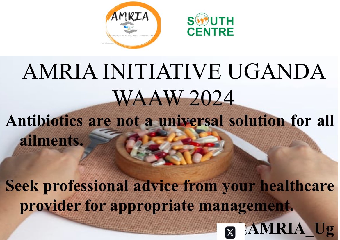 WAAW 2024 DAY 3!!
*Antibiotics are not the only solution to your ailment

*Seek guidance from a Healthcare Professional

*Let us conserve our precious antibiotics!

#WorldAntimicrobialAwarenessWeek