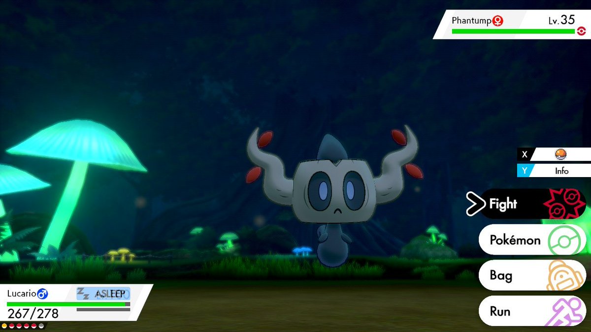 Shadow_Dialga's tweet photo. Shiny Phantump #11 after 4242 encounters, 146584 total encounters and phase 95 for authentic sinistea! https://t.co/z53Te4ALmn