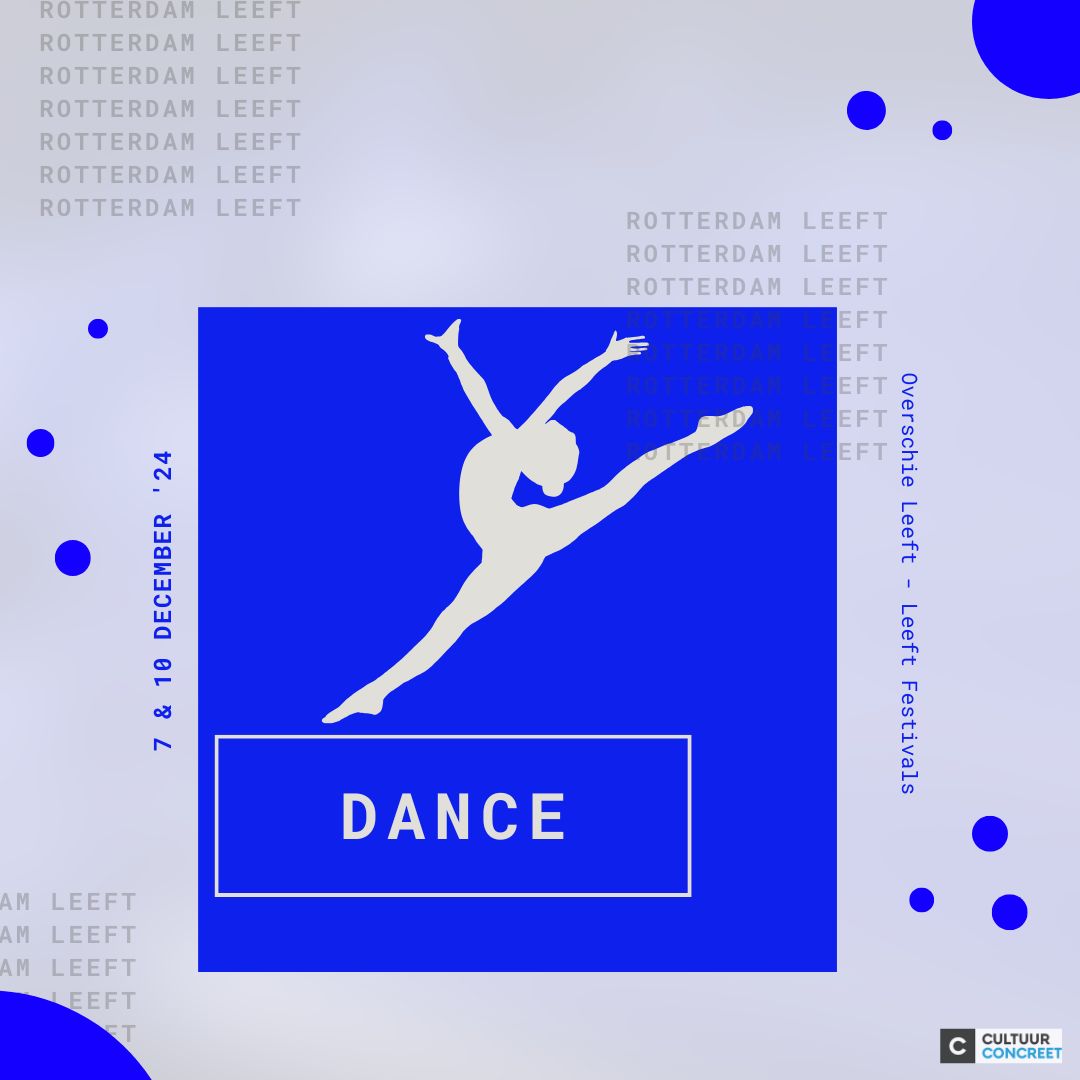 💃✨ Dance Workshop Alert! ✨💃

📅 When?
👉 Dec 7th: 12:00 - 13:00
👉 Dec 10th: 16:00 - 17:00
📍 Where? Theater De Lugt
💸 FREE! No experience needed 🙌
🎭 Show your moves during the Leeft Festival on Dec 13 at 18:00!

📩 Sign up now: rotterdamleeftfestival@gmail.com