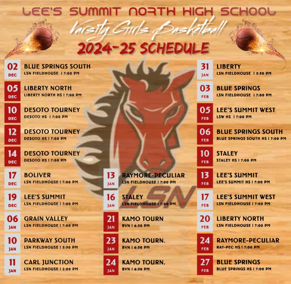 LSN Lady Bronco Basketball (@lsn_ladybroncos) on Twitter photo Our official season won’t begin until December, but come check us out tonight at the LSW jamboree. #Nvested 
5pm vs Grain Valley
5:30 vs Blue Springs
6pm vs LSW Our official season won’t begin until December, but come check us out tonight at the LSW jamboree. #Nvested 
5pm vs Grain Valley
5:30 vs Blue Springs
6pm vs LSW